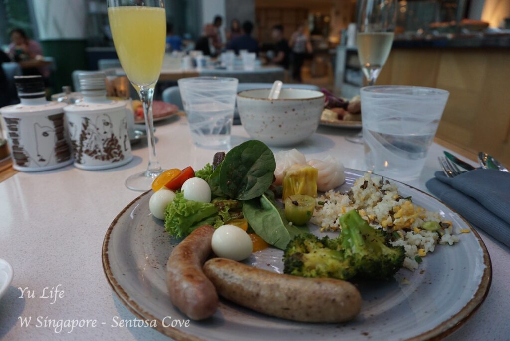 Wシンガポール　朝食